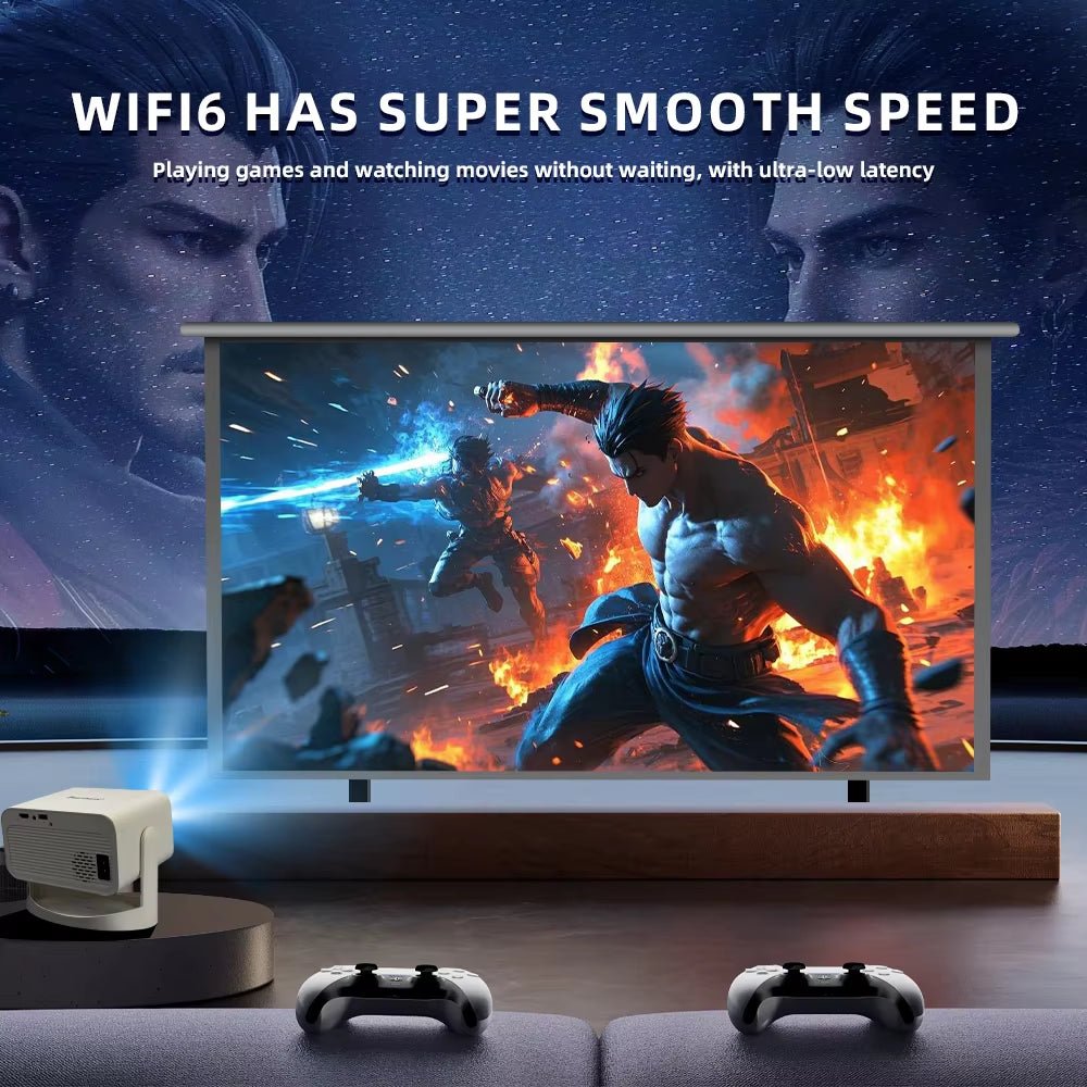 NeoProjector HT23 Portable Projector - 360° 4k Home Cinema - NeoProjectors