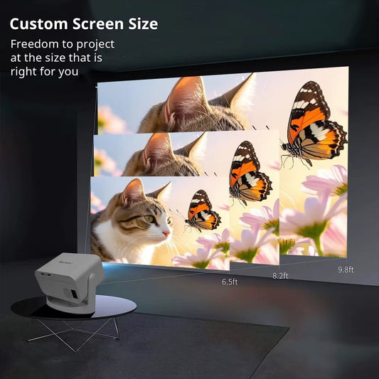 NeoProjector HT23 Portable Projector - 360° 4k Home Cinema - NeoProjectors