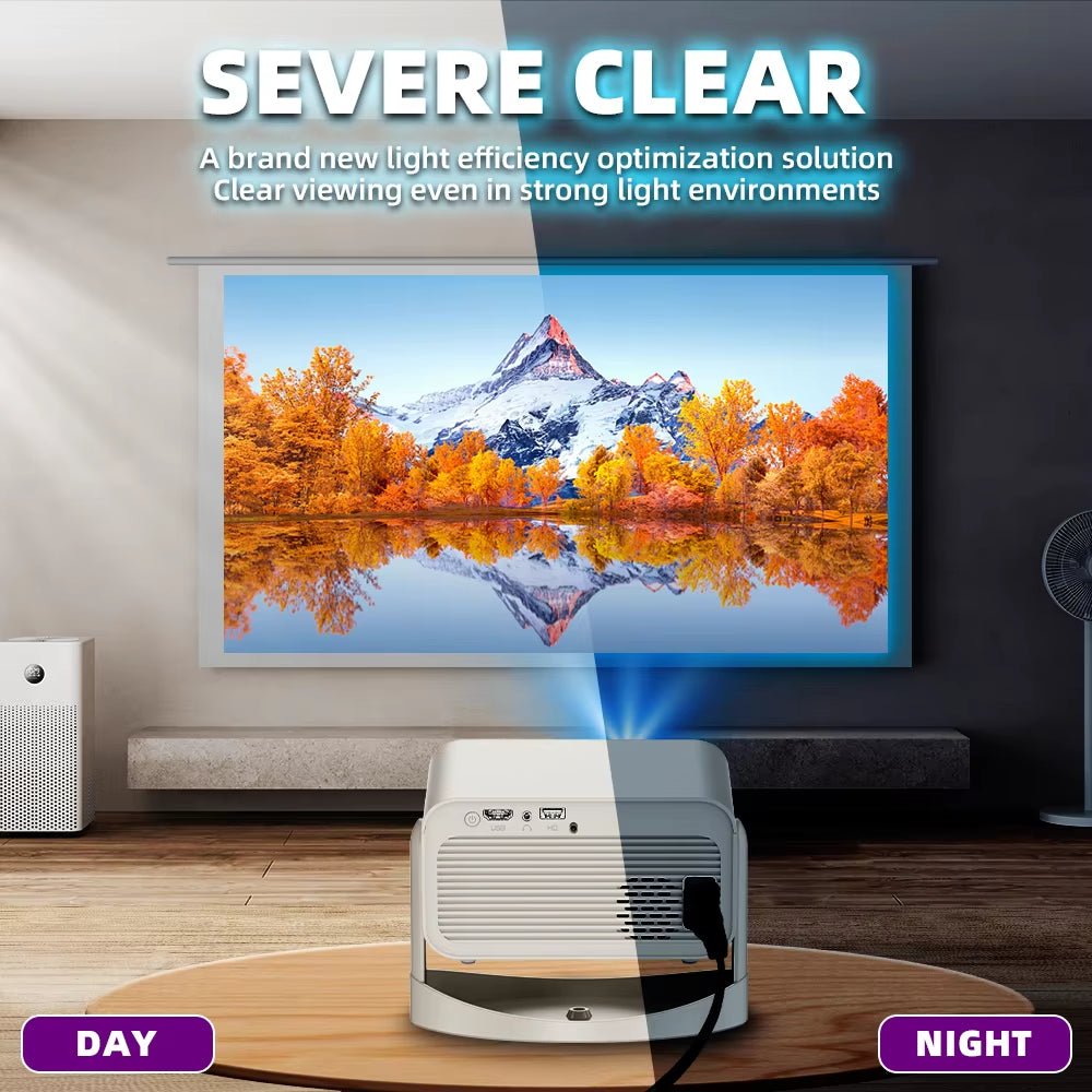 NeoProjector HT23 Portable Projector - 360° 4k Home Cinema - NeoProjectors